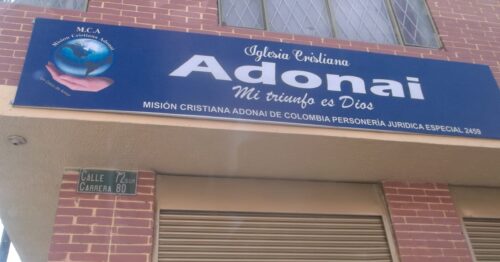 📞IGLESIA CRISTIANA ADONAI BOGOTÁ - Direccion Colombia 🗺