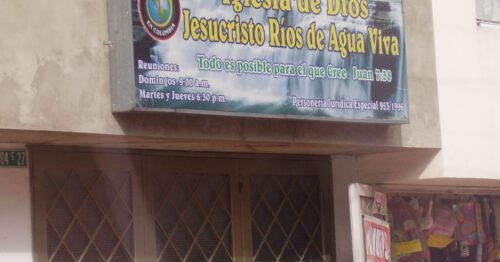 📞IGLESIA DE DIOS JESUCRISTO RIOS DE AGUA VIVA BOGOTÁ - Direccion Colombia  🗺